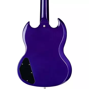 Электрогитара Gibson Custom SG Standard с толстым грифом и 3 звукоснимателями, ярко-синий цвет