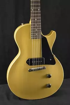 Электрогитара Gibson Custom Shop 1954 Les Paul Standard Carved Mahogany Top P90 TV Yellow