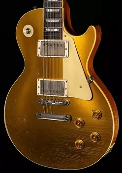 Электрогитара Gibson Custom Shop 1957 Les Paul Goldtop Reissue Murphy Lab Ultra Heavy Aged Double Gold