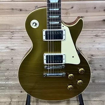 Электрогитара Gibson Custom Shop 1957 Les Paul Goldtop Reissue Murphy Lab Ultra Light Aged Electric Guitar - Double Gold