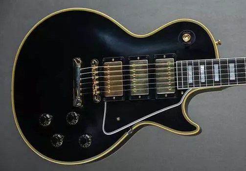 Электрогитара Gibson Custom Shop 1957 Les Paul Custom Reissue - Ebony 3-Pickup