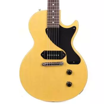 Электрогитара Gibson Custom Shop 1957 Les Paul Junior TV Yellow Murphy Lab Ultra Light Aged