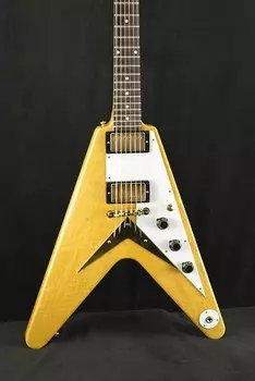 Электрогитара Gibson Custom Shop 1958 Korina Flying V Reissue