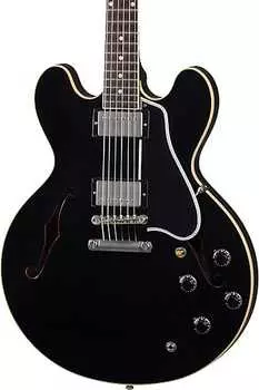 Электрогитара Gibson Custom Shop 1959 ES-335 Reissue Murphy Lab Ultra Light Aged Ebony w/case