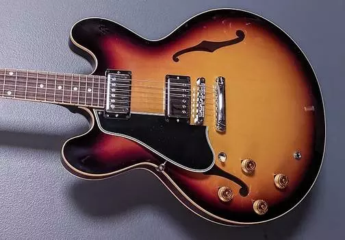 Электрогитара Gibson Custom Shop 1959 ES-335 Reissue Left Hand - Gloss Vintage Burst