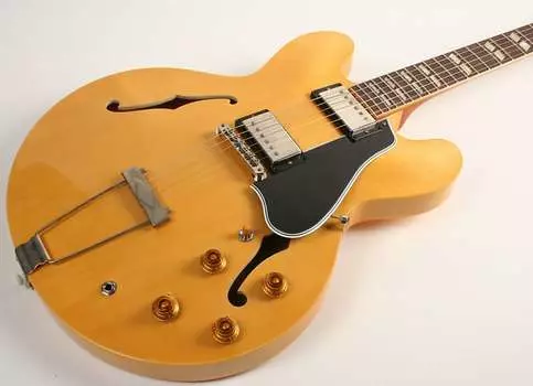 Электрогитара Gibson Custom Shop 1959 ES-335 Reissue Natural Murphy Lab Ultra Light Aged Made 2 Measure SN: A91772