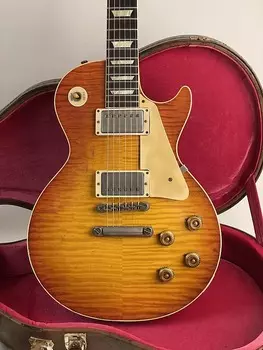 Электрогитара Gibson Custom Shop 1959 Les Paul Standard Reissue Limited Edition Murphy Lab Aged with Brazilian Rosewood Tom’s Tea