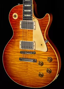 Электрогитара Gibson Custom Shop 1959 Les Paul Standard Brazilian Rosewood Tom's Tea Murphy Lab Aged
