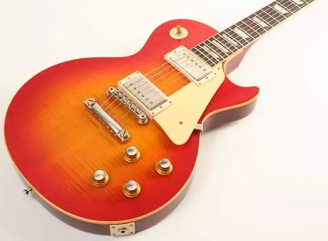 Электрогитара Gibson Custom Shop 1960 Les Paul Standard Reissue VOS Tangerine Burst 03225