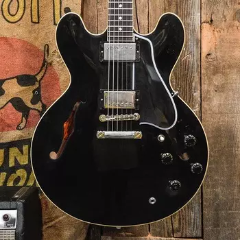 Электрогитара Gibson Custom Shop '59 ES-335 Reissue Ebony VOS