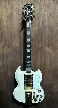 Электрогитара Gibson Custom Shop 60th Anniversary 1961 SG Les Paul Custom VOS - Classic White