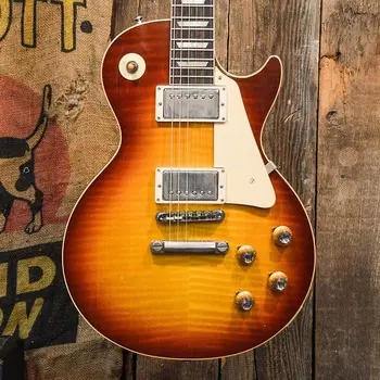 Электрогитара Gibson Custom Shop 60th Anniversary '60 Les Paul Standard Reissue V2 Tomato Soup Burst