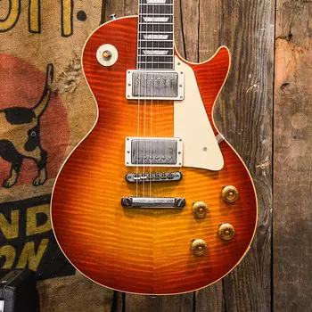 Электрогитара Gibson Custom Shop 60th Anniversary '60 Les Paul Standard Reissue V1 Antiquity Burst