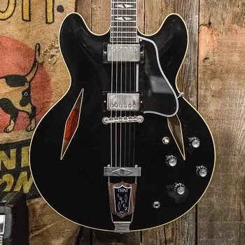 Электрогитара Gibson Custom Shop '64 Trini Lopez Standard Reissue Ebony VOS