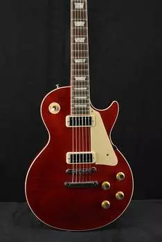 Электрогитара Gibson Custom Shop 76 Les Paul Deluxe Wine Red