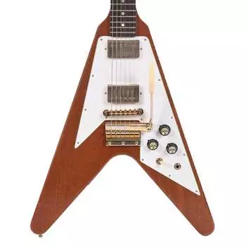 Электрогитара Gibson Custom Shop Murphy Lab 1967 Flying V "CME Spec" Heavy Antique Gold Top Filler Heavy Aged w/Maestro Vibrola