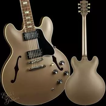 Электрогитара Gibson Custom Shop PSL '64 ES-335 Reissue VOS Gold Mist Poly
