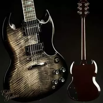 Электрогитара Gibson Custom Shop PSL SG Custom Figured Top Cobra Burst