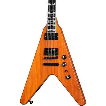 Электрогитара Gibson Dave Mustaine Flying V EXP Electric Guitar Antique Natural