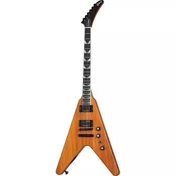 Электрогитара Gibson Dave Mustaine Signature Flying V EXP Electric Guitar - Antique Natural