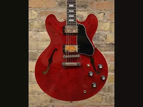 Электрогитара Gibson ES-335 Block 2020 - Present - Figured Sixties Cherry 8lbs 1.3oz