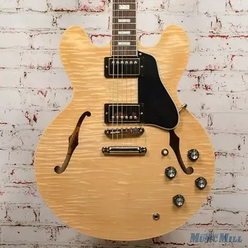 Электрогитара Gibson ES-335 Figured Hollowbody Electric Guitar Antique Natural