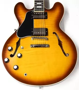 Электрогитара Gibson ES-335 Figured Left Handed Iced Tea