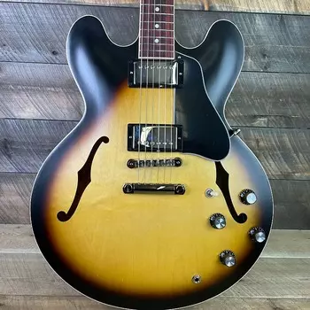 Электрогитара Gibson ES-335 Satin - Vintage Burst 204730293