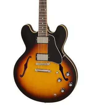 Электрогитара Gibson ES-335 Semi Hollow Electric Guitar in Vintage Burst