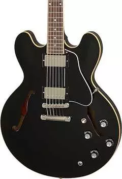 Электрогитара Gibson ES-335 Vintage Ebony w/case
