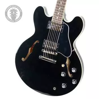 Электрогитара Gibson ES-335 Vintage Ebony w/T-Type Pickups