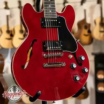 Электрогитара Gibson ES-339 - Cherry with Hardshell Case