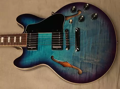 Электрогитара Gibson ES-339 Figured 2023 Blueberry Burst