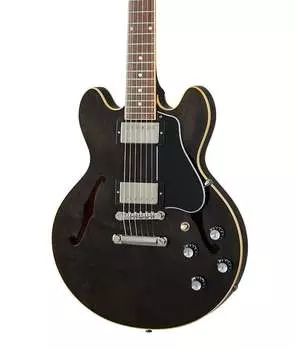 Электрогитара Gibson ES-339 Semi Hollow Electric Guitar in Transparent Ebony
