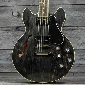 Электрогитара Gibson ES-339 - Trans Ebony