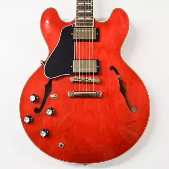 Электрогитара Gibson ES-345 Semi-Hollow Left-Handed Electric Guitar - Sixties Cherry