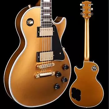 Электрогитара Gibson Les Paul Custom, All Double Gold w Gold Hardware 9lbs 8.8oz