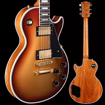 Электрогитара Gibson Les Paul Custom, Viceroy Goldburst w Natural Back Gloss 9lbs 15.3oz