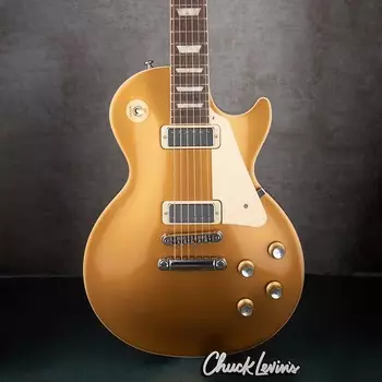 Электрогитара Gibson Les Paul Deluxe 70s Electric Guitar - Goldtop - #212110179