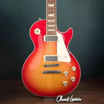 Электрогитара Gibson Les Paul Deluxe 70s Electric Guitar - Heritage Cherry Sunburst - #213010142 - Display Model