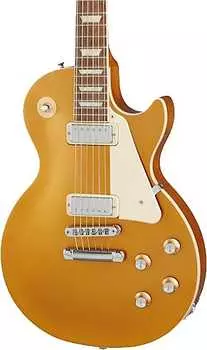 Электрогитара Gibson Les Paul Deluxe 70s Gold Top w/case