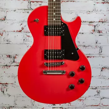 Электрогитара Gibson - Les Paul Modern Lite - Electric Guitar - Cardinal Red Satin - w/ Softshell Case