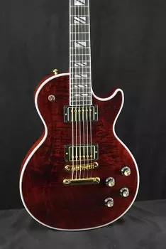 Электрогитара Gibson Les Paul Modern Supreme Dark Wine Red