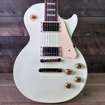 Электрогитара Gibson Les Paul Standard 50's Plain Top Custom Color - Classic White Top 219530126