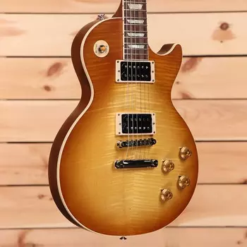 Электрогитара Gibson Les Paul Standard 50s Faded - Vintage Honey Burst - 235420412 - PLEK'd