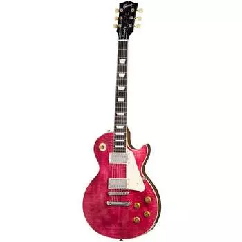 Электрогитара Gibson Les Paul Standard '50s Figured Top Electric Guitar - Translucent Fuchsia