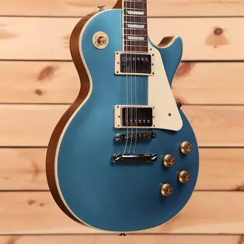 Электрогитара Gibson Les Paul Standard 50s Plain Top - Pelham Blue - 220830315 - PLEK'd