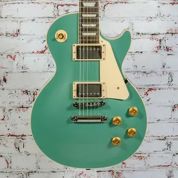 Электрогитара Gibson - Les Paul Standard 50s Plain Top - Electric Guitar - Inverness Green - w/Hardshell Case - x0193