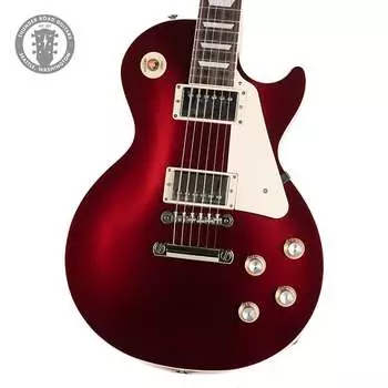 Электрогитара Gibson Les Paul Standard 60's Plain Top Sparkling Burgundy