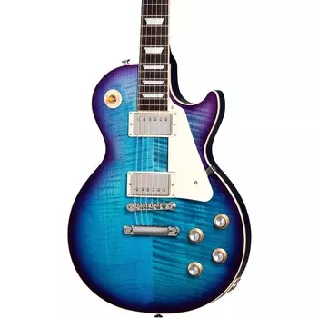 Электрогитара Gibson Les Paul Standard '60s Фигурная верхняя Blueberry Burst